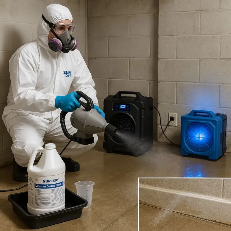 Sanitization and Odor Removal process in Willow Grove, PA