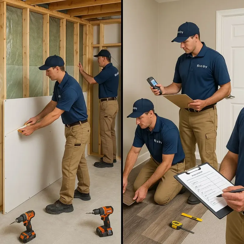 Repairs and Reconstruction process in Willow Grove, PA