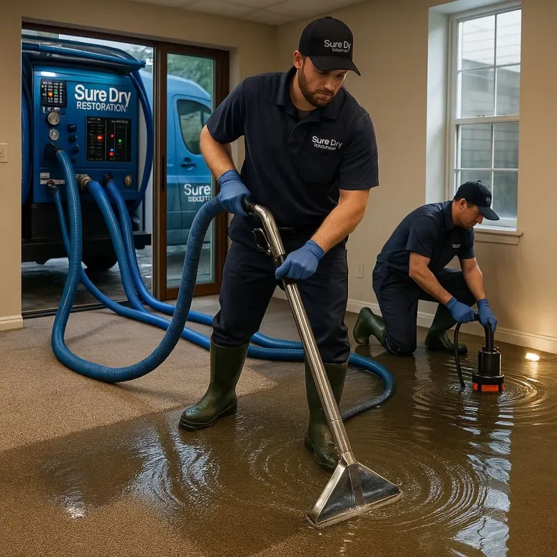 Water Extraction and Removal process in Willow Grove, PA